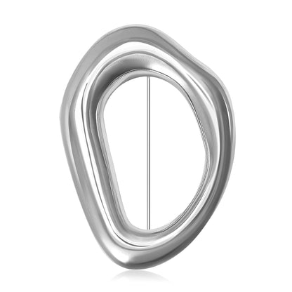 Trendy Geometric Alloy Brooch Pin Jewelry Accessories