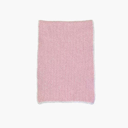 Wool Blend Knitted Scarf for Women Chic Versatile Winter Accessory