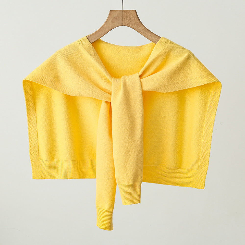 Trendy Knit Shawl Versatile Lightweight Summer Layer
