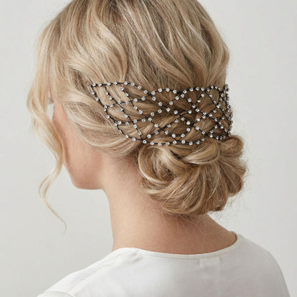 Fashionable Ethnic Style Soft Headband with Beads