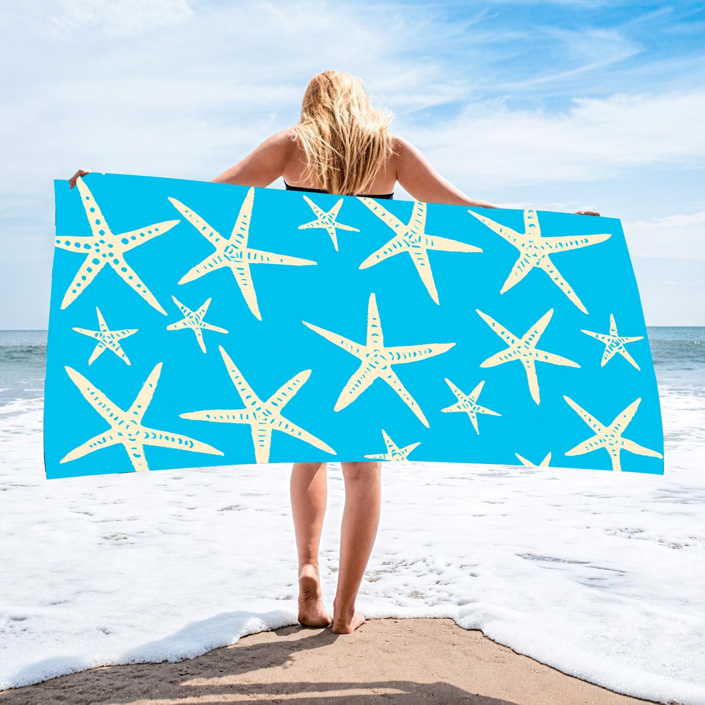 Custom Beach Towel Extra Large Microfiber Printed 100x180cm
