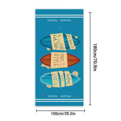 Custom Beach Towel Extra Large Microfiber Printed 100x180cm