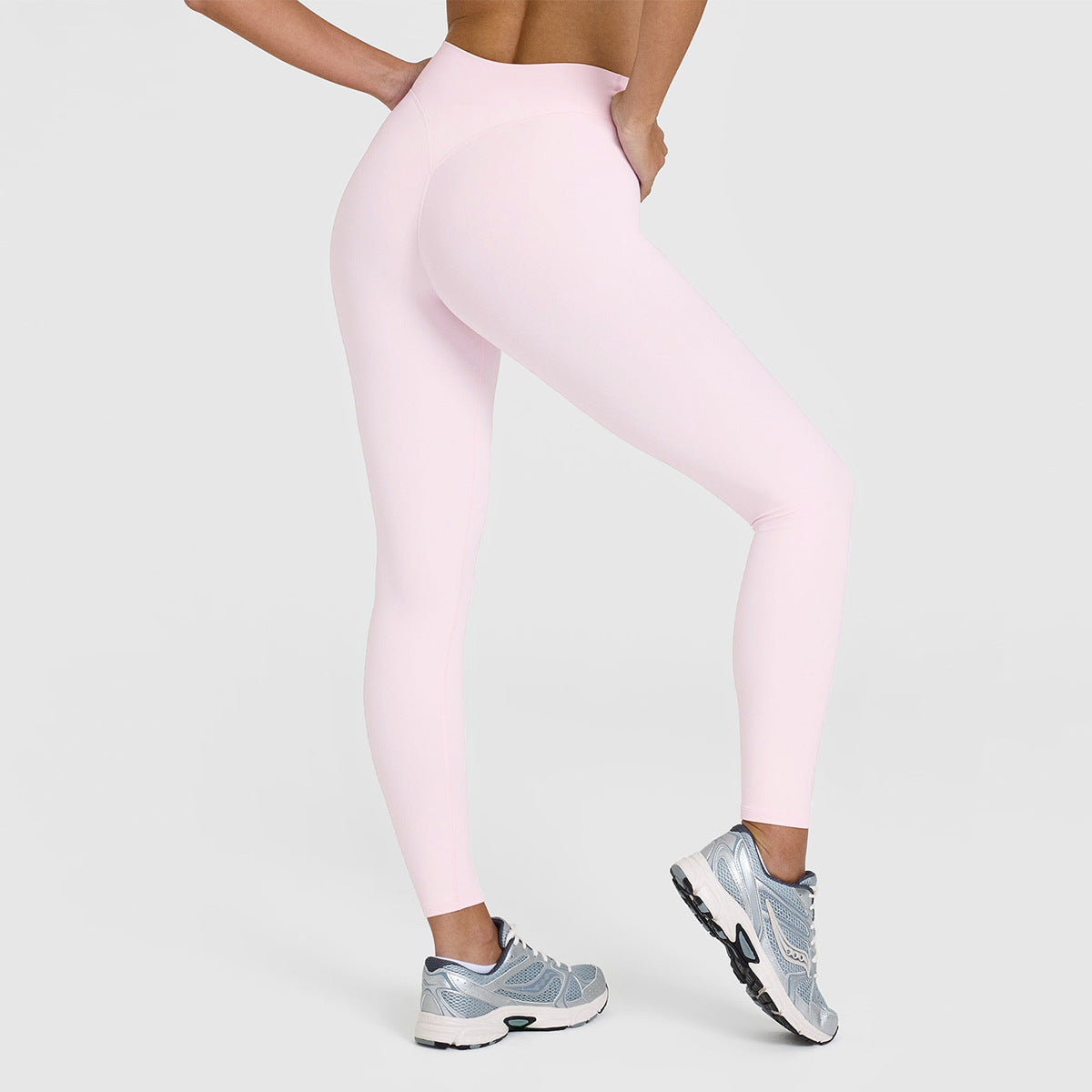 High-Waisted Seamless Yoga Pants for Women - Compression Tights