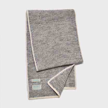 Wool Blend Knitted Scarf for Women Chic Versatile Winter Accessory