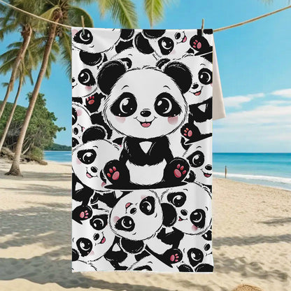 Ultra-Fine Microfiber Beach Towel Quick-Dry Bath Towel