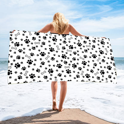 Custom Printed Beach Towel Microfiber Quick-Dry Towel