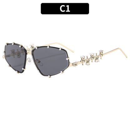 Cyberpunk Oversized Sunglasses Stylish Futuristic Shades