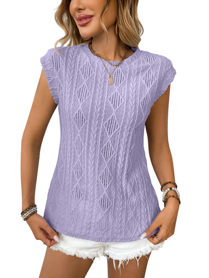 Casual Geometric Print Loose Fit T-Shirt