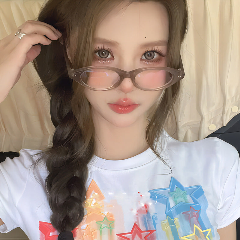 Retro Chic Unisex Clear Lens Blue Light Blocking Glasses