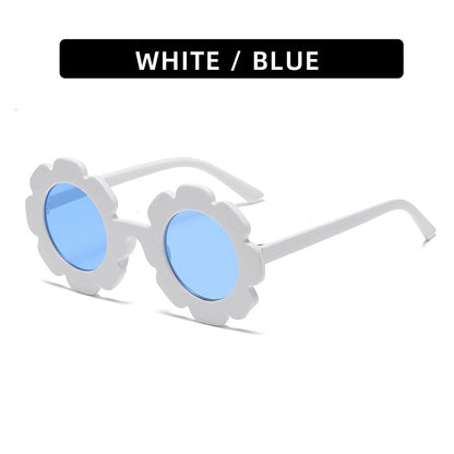 Trendy Kids' Sunglasses Cute Sunflower Design UV400 Protection