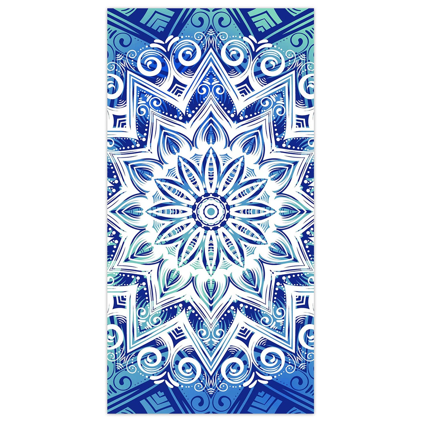 Multisize Microfiber Beach Towels Absorbent Printed Surf Towels