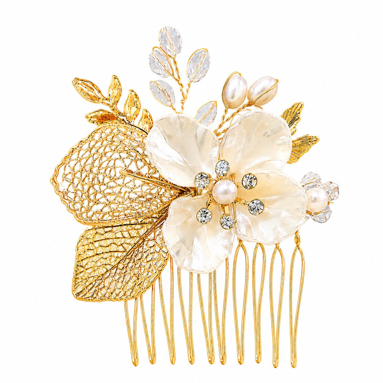 Elegant Acrylic Flower Hair Accessories Set for Women