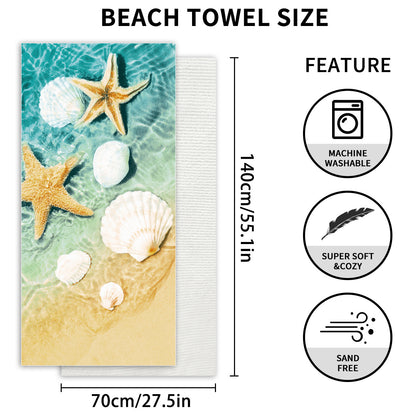 Customized Microfiber Beach Towel with Digital Print