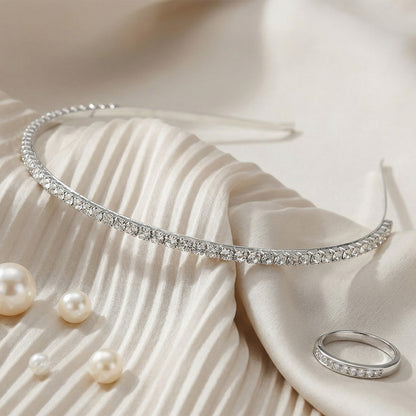 Crystal Rhinestone Headband for Women Stylish Everyday Accessory