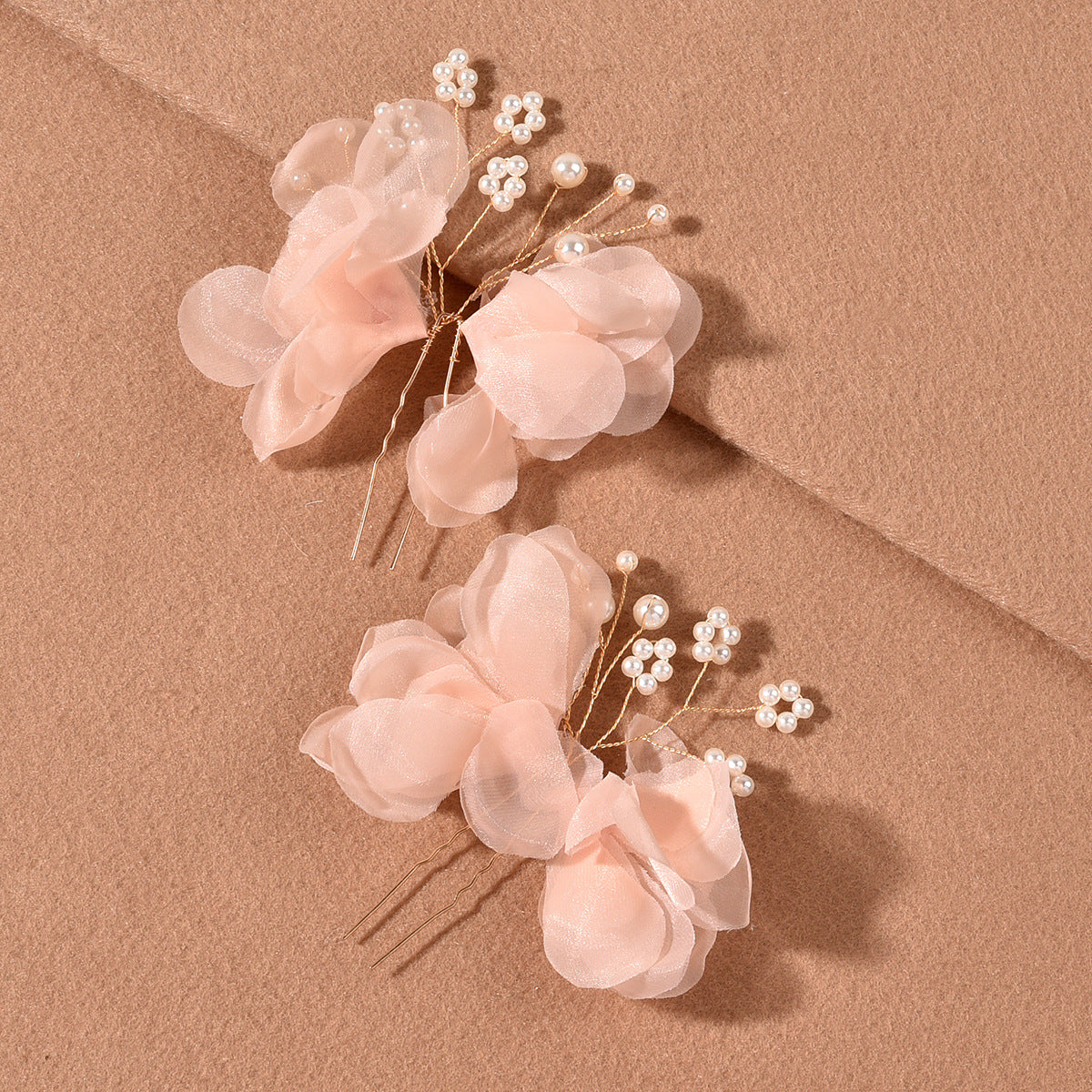 Elegant Pearl U Shaped Hairpin Bridal Hair Accessory