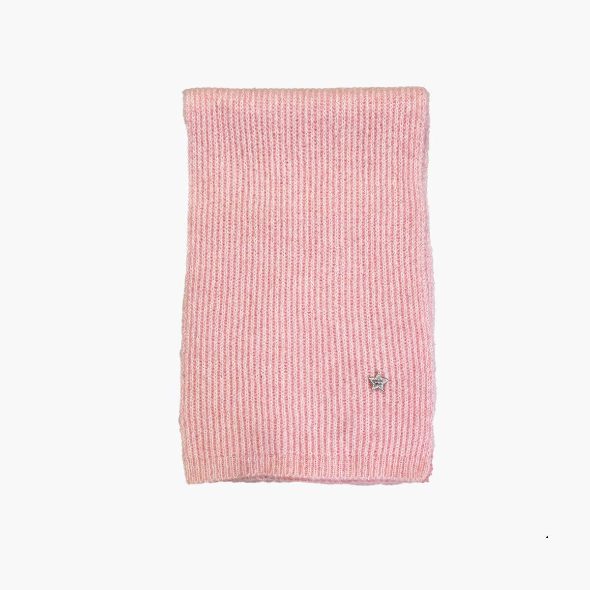 Fashionable Knit Star Pattern Scarf with Warm Neck Protection