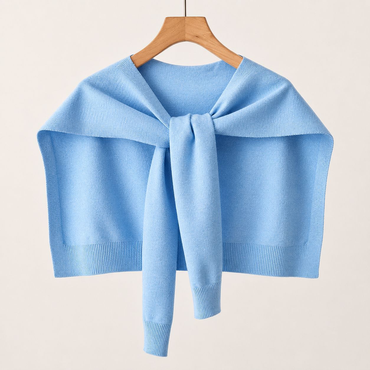 Trendy Knit Shawl Versatile Lightweight Summer Layer