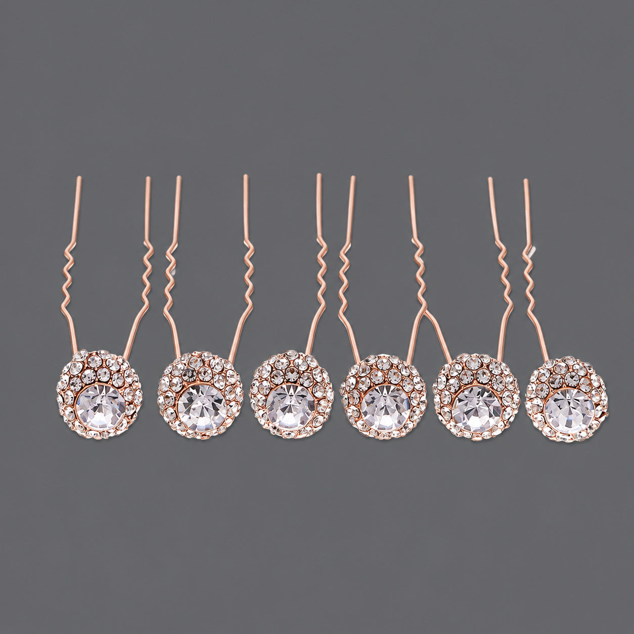 Handcrafted Pearl Hairpins With Rhinestones For Weddings