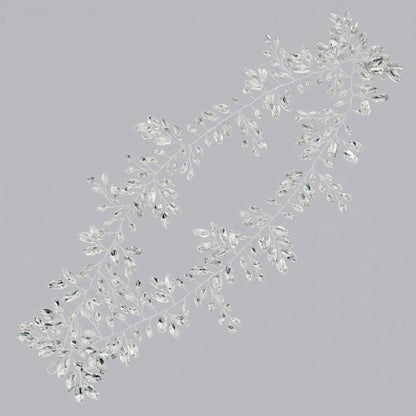 Exquisite Pearl and Crystal Flower Headpiece for Bridal Photoshoots