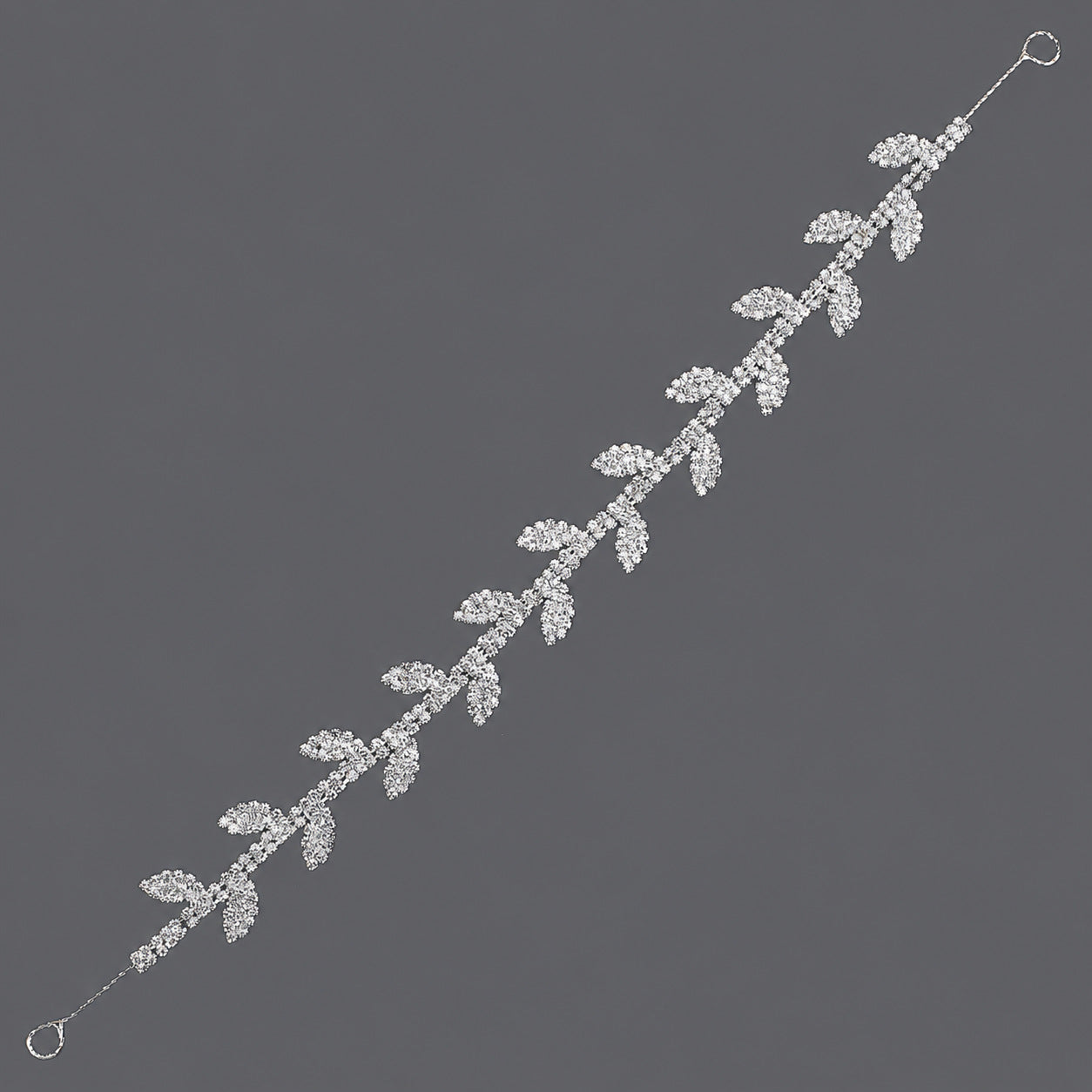 Elegant Floral Hairband with Rhinestones for Any Occasion