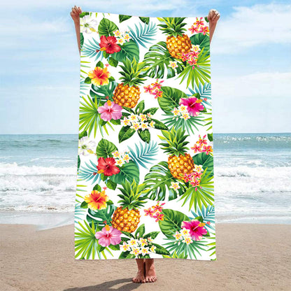 Customized Microfiber Beach Towel with Digital Print