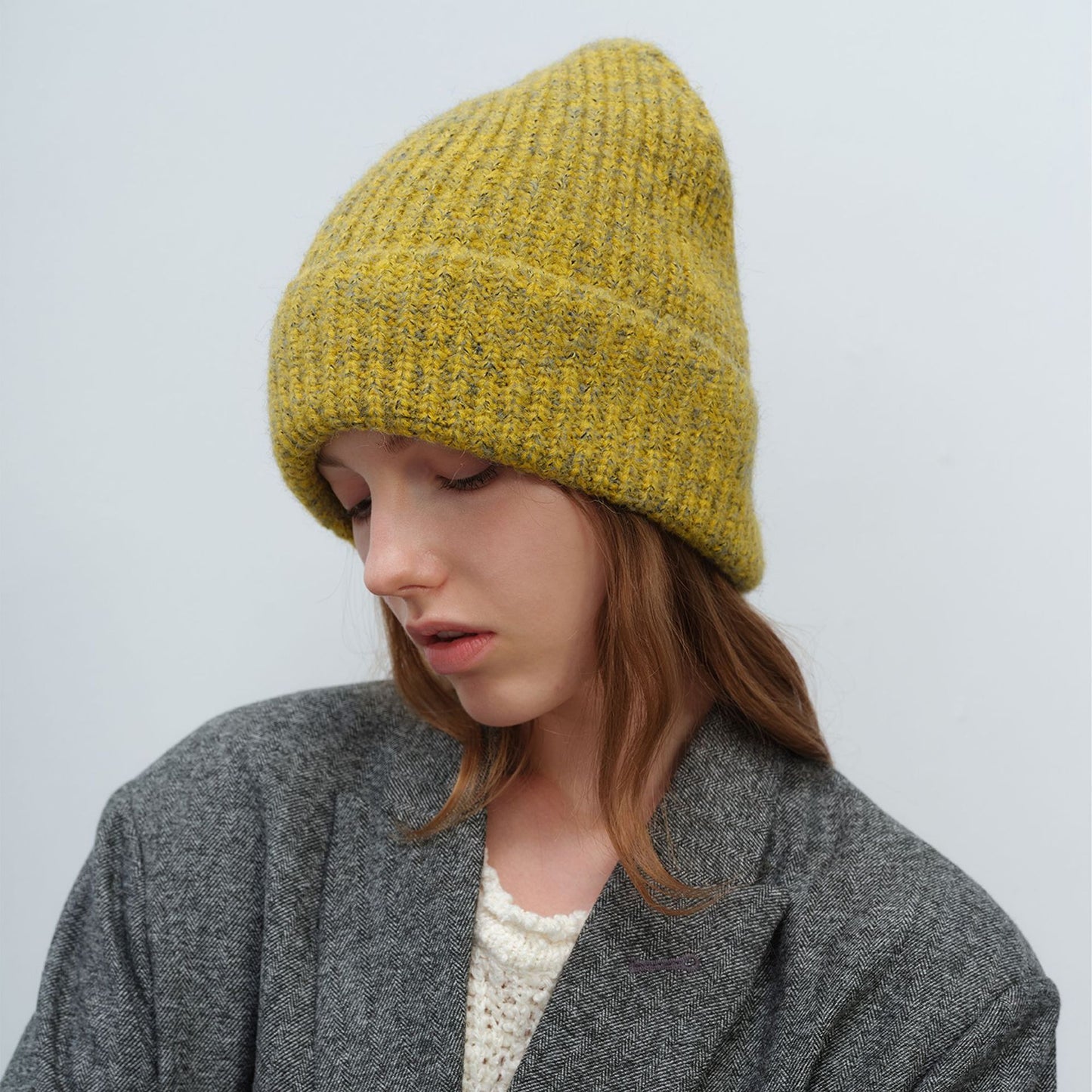 Thick Warm Knit Beanie Hat for Men and Women