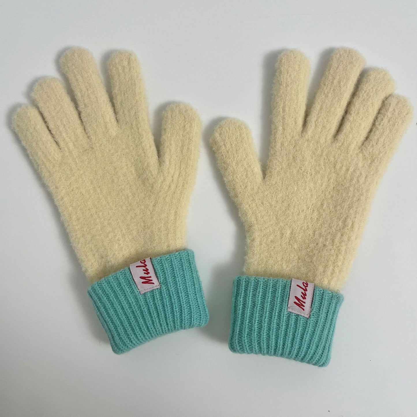 Touchscreen Wool Knit Gloves for Winter Fashion