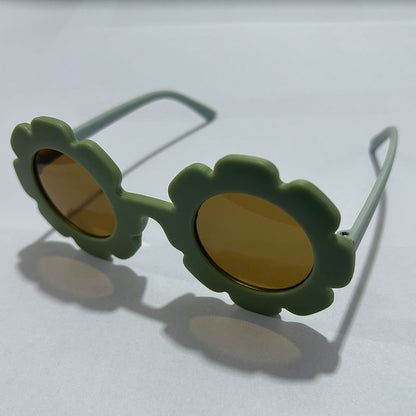 Trendy Kids' Sunglasses Cute Sunflower Design UV400 Protection
