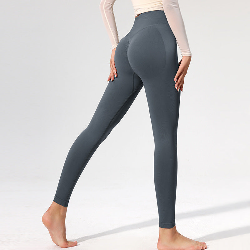 High-Waisted Peach Butt Yoga Pants for Women
