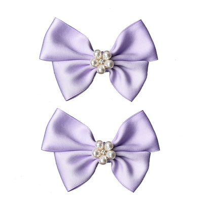 White Butterfly Alloy Shoe Clips Wedding Accessories