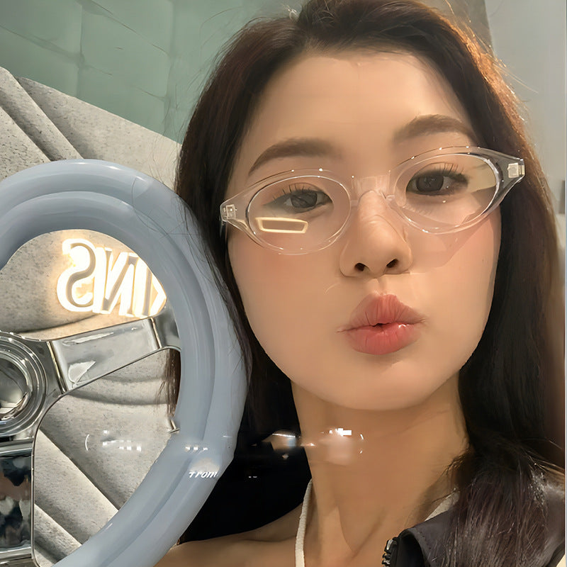 Retro Chic Unisex Clear Lens Blue Light Blocking Glasses