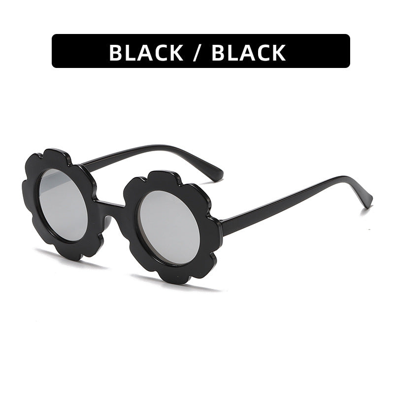 Trendy Kids' Sunglasses Cute Sunflower Design UV400 Protection
