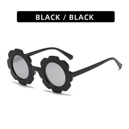 Trendy Kids' Sunglasses Cute Sunflower Design UV400 Protection