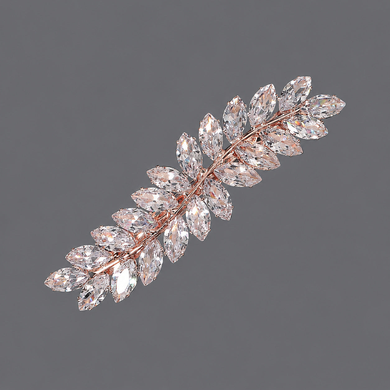 Elegant Zirconia Hair Clips for Everyday Style
